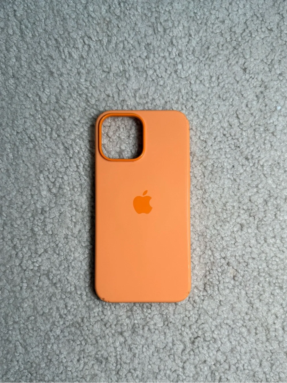 Apple Silicone iPhone 13 Pro Max Case in Marigold